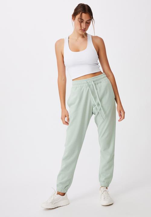 Cotton On - Lifestyle gym track pant - mint