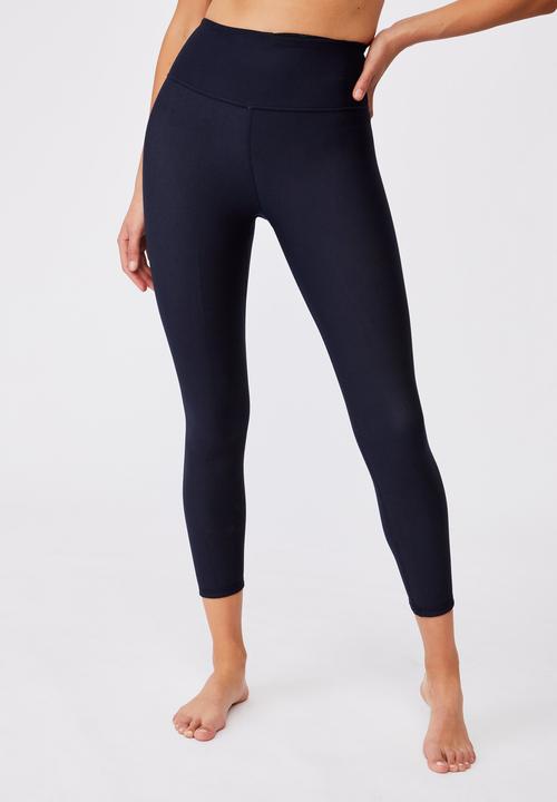 Cotton On - Reversible 7/8 tight - brushed bouquet navy