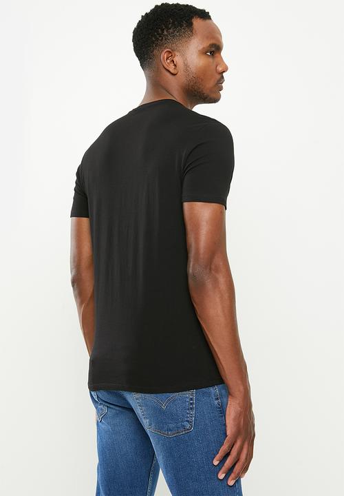 GUESS - Cn short sleeve mistery guess tee - black