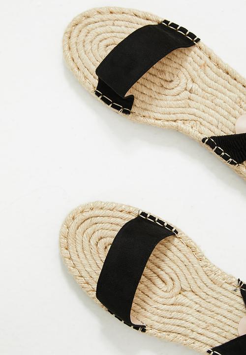 Superbalist - Jenae espadrille - black