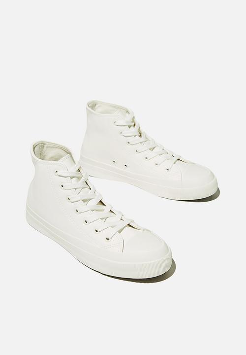 Cotton On - Britt high top - white