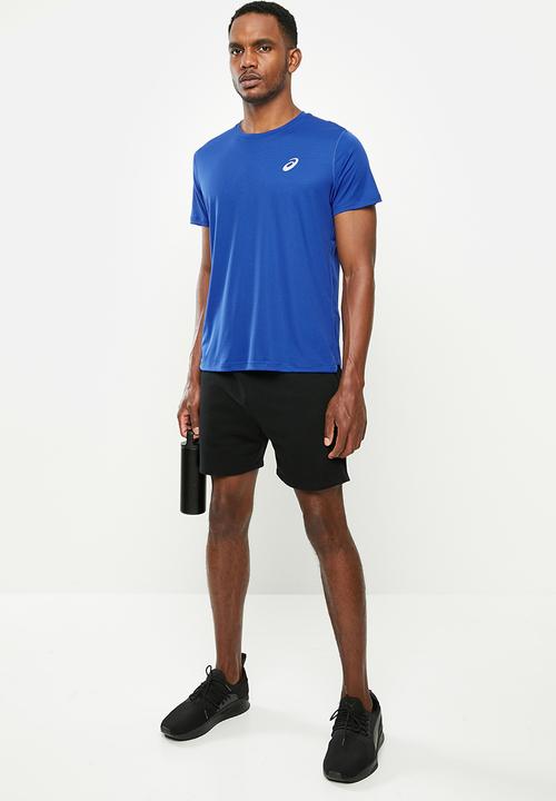 ASICS - Silver short sleeve top - blue