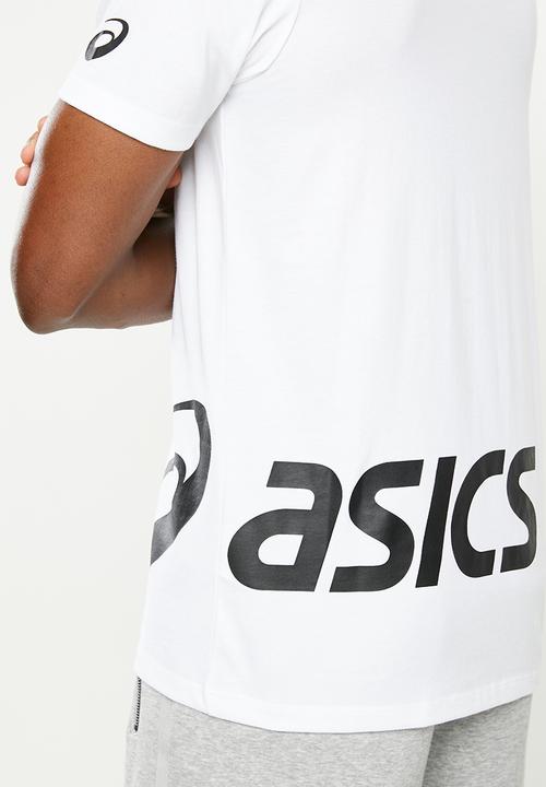 Asics Tiger - Asics low big logo tee - white