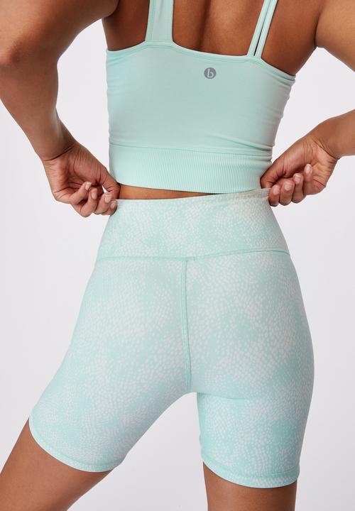 Cotton On - Reversible bike short - aqua