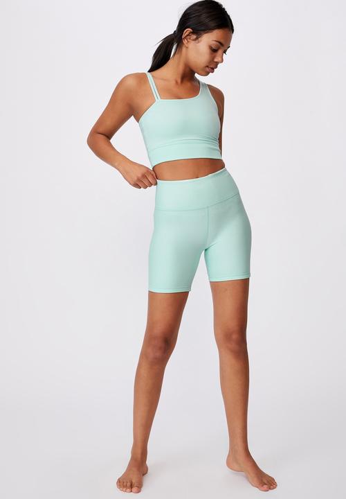 Cotton On - Reversible bike short - aqua