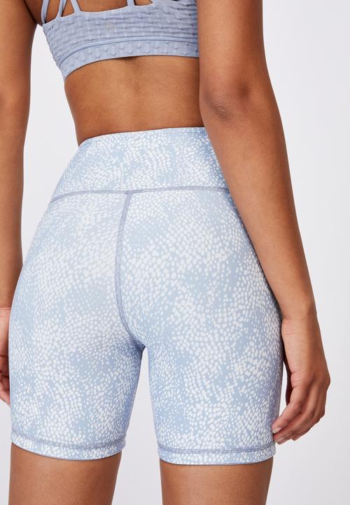 Cotton On - Reversible bike short - blue
