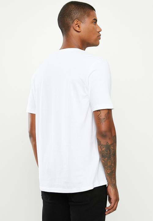 PUMA - Classics graphics logo tee - white