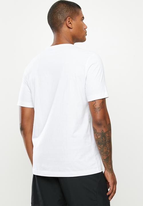 PUMA - Ess 2 col logo tee - white
