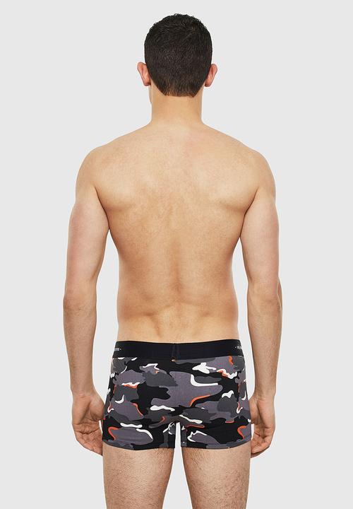 Diesel  - Damien 3 pack boxer shorts - black & grey camo