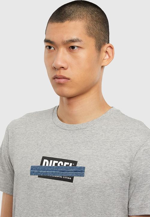 Diesel  - T-diegos-x40 T-shirt - grey heather
