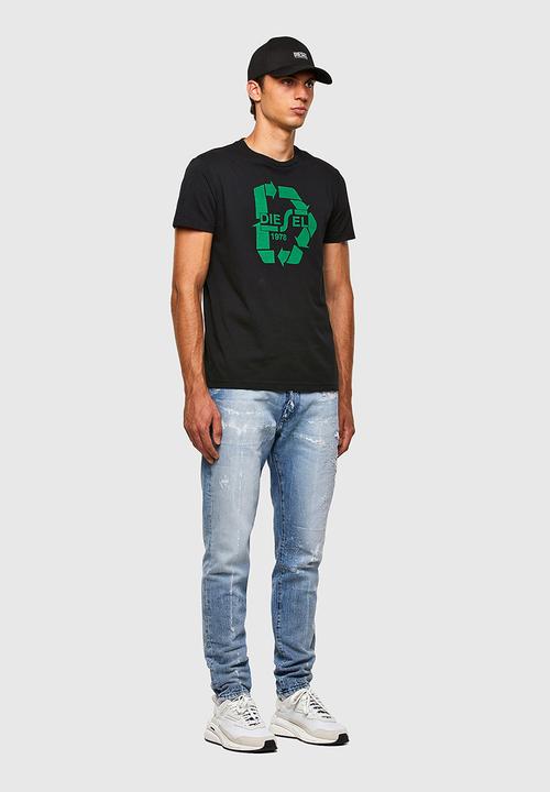 Diesel  - T-diegos-n23 T-shirt - black