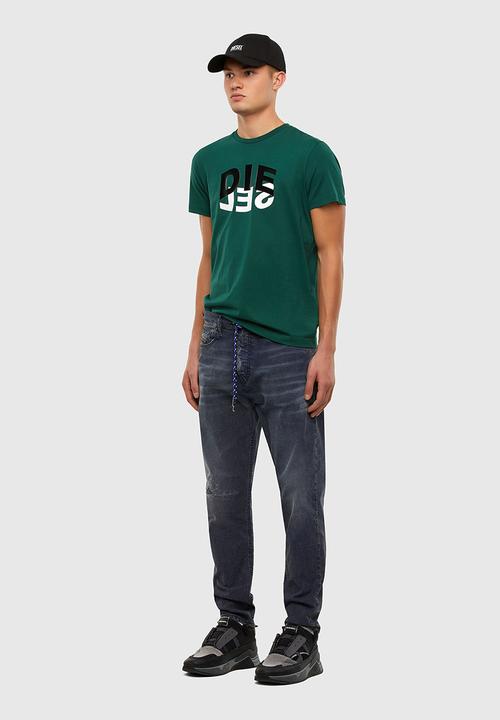 Diesel  - T-diegos-n22 T-shirt - green