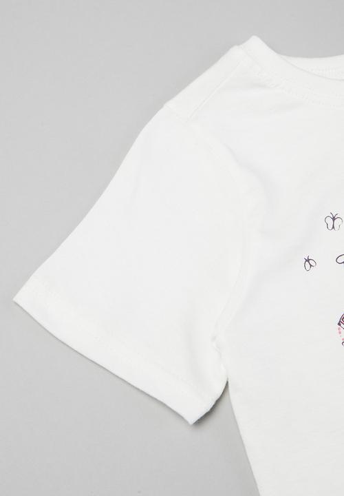 Pop Candy - Graphic short sleeve tee - white