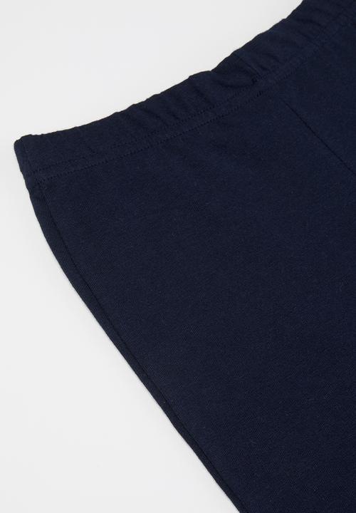 Pop Candy - Boys shorts & tee pj set - navy