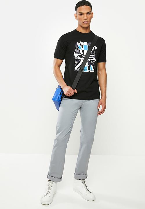 Ben Sherman - Union jack tee - black