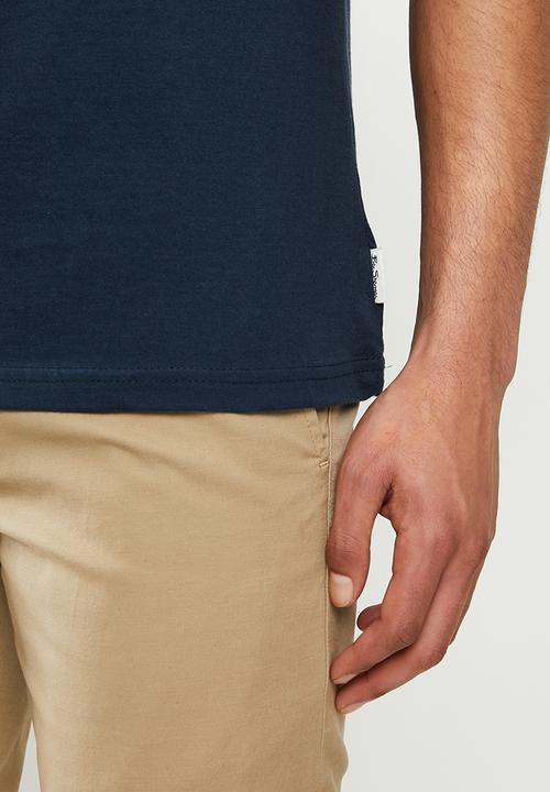 Ben Sherman - Shattered target print tee - navy