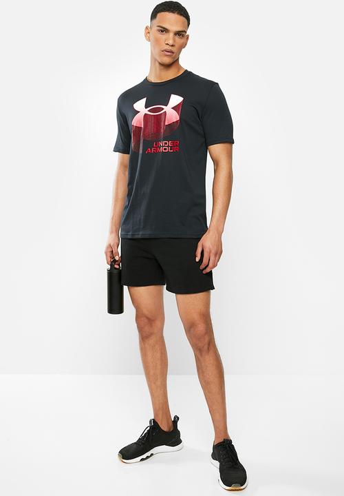 Under Armour - UA big logo wordmark short sleeve tee - black