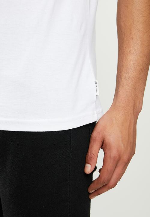 Ben Sherman - Shattered target print tee - white