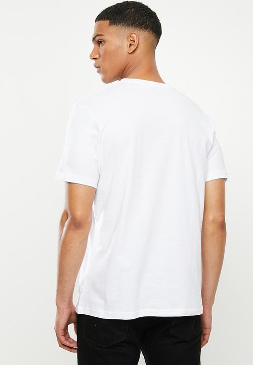Ben Sherman - Abstract tee - white