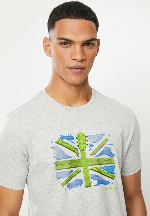 Ben Sherman - Flag tee - grey