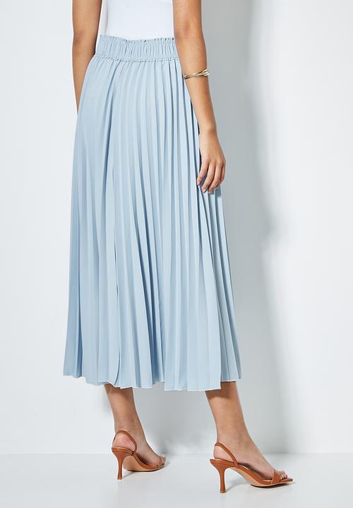Superbalist - Pleated skirt - sky blue