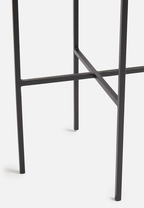 Sixth Floor - Standing dome planter - black