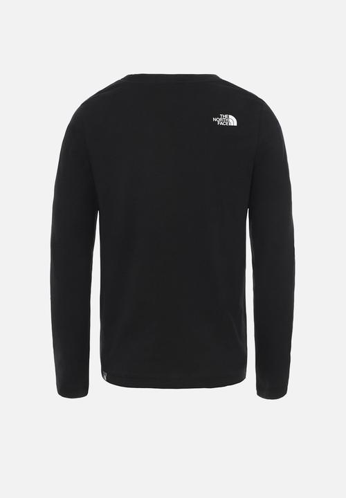 The North Face - Long sleeve easy tee - black