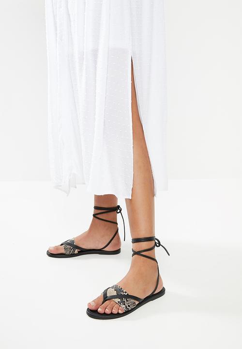 VELVET - Dobby kaftan midi dress - white