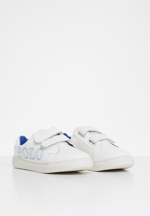 POLO - Boys alex velcro sneaker - white