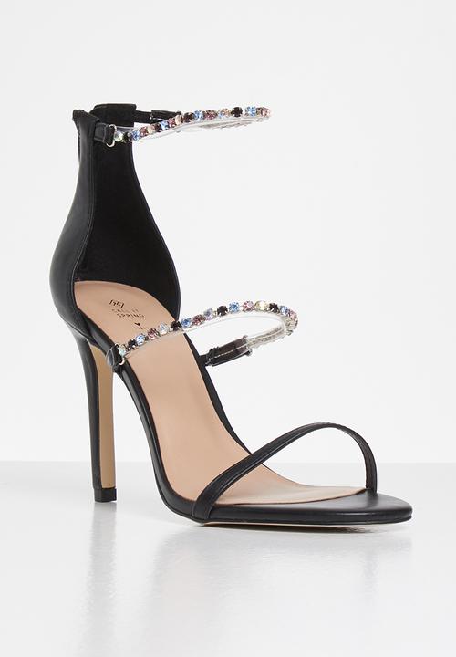 Call It Spring - Silvertip heel - black