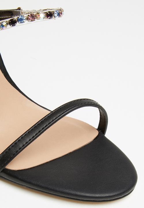 Call It Spring - Silvertip heel - black