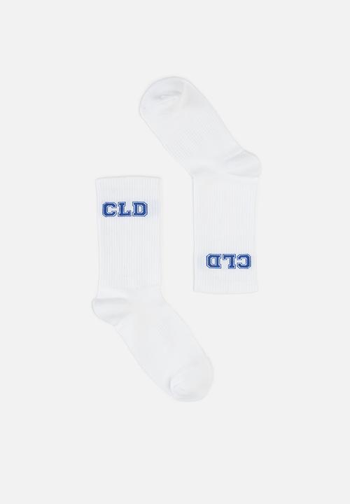 Thebe Magugu extra curricular  x CLD - Thebe Magugu extra curricular x CLD socks cld - white