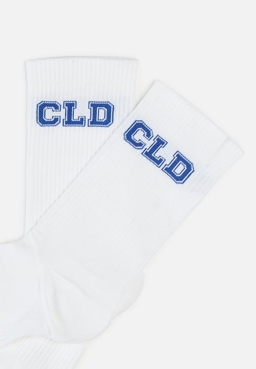 Thebe Magugu extra curricular  x CLD - Thebe Magugu extra curricular x CLD socks cld - white