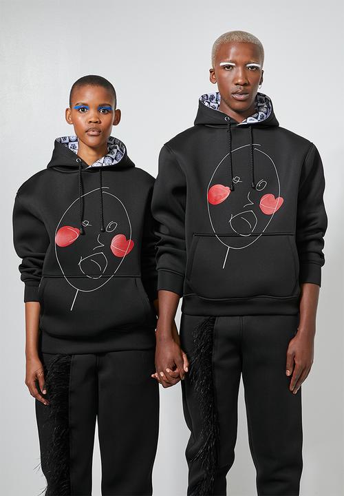 Thebe Magugu extra curricular  x CLD - Thebe Magugu extra curricular x CLD sweat hoodie - black