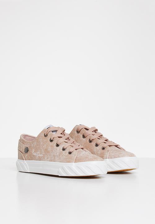 Pierre Cardin - Tab back sneaker - pink
