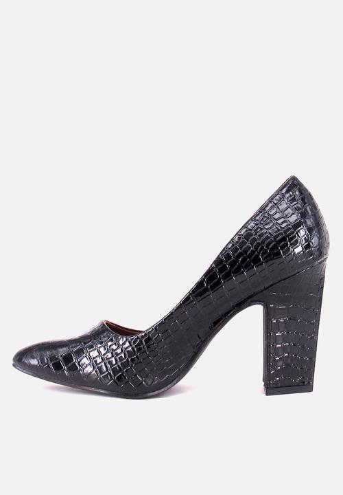 Seduction - Pointed court - black