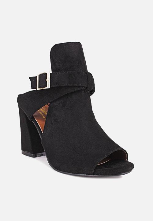 Seduction - Peep toe heel - black