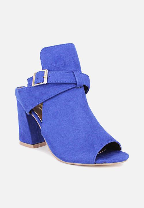 Seduction - Peep toe heel - blue