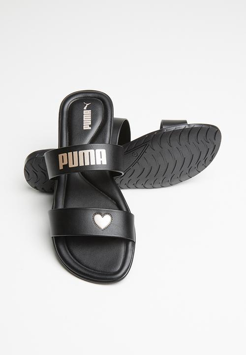 PUMA - Streetcat remix hearts jr - black