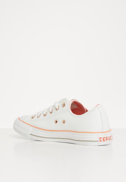 SOVIET - Viper pu fash 20 - white & coral