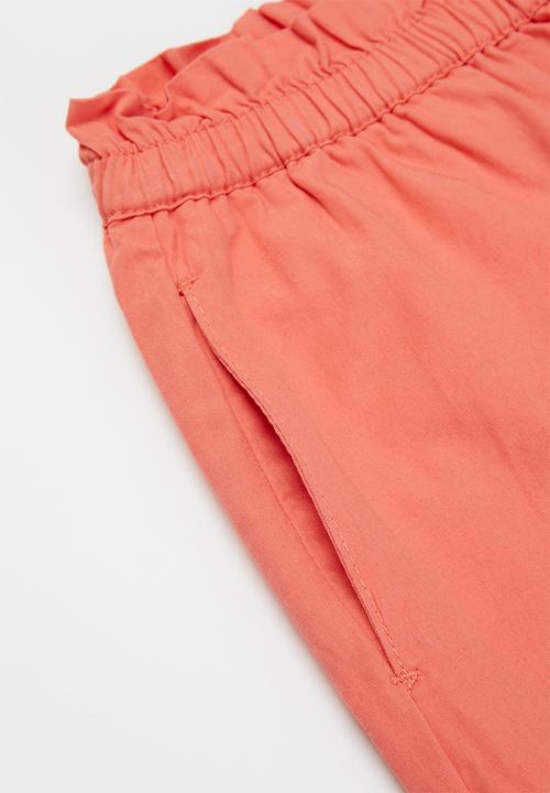 KIDS ONLY - Laura loose string shorts - coral