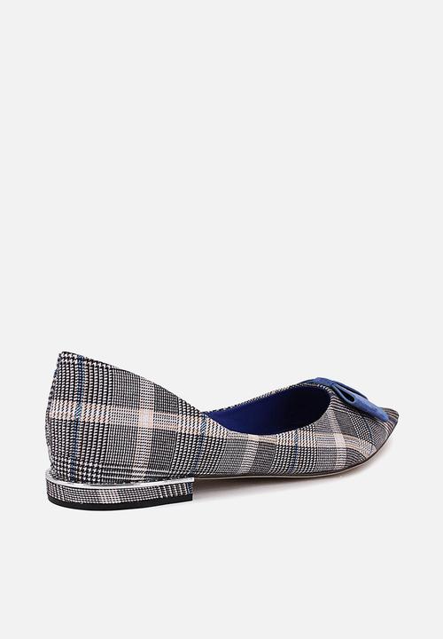 Seduction - Plaid pump - blue