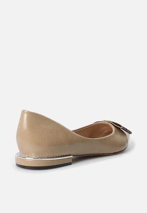 Seduction - Bow pump - taupe