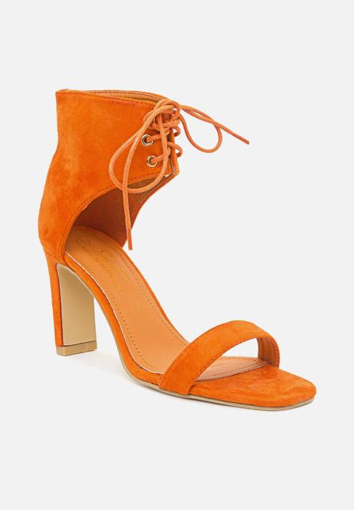 Seduction - Front tie heel - orange