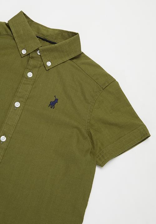 POLO - Boys luke short sleeve shirt - green