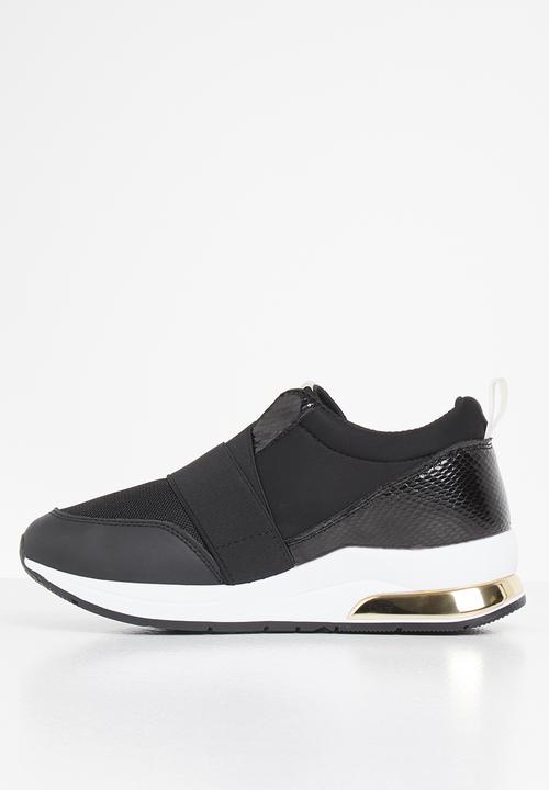 Tom Tom - Criss-cross sneaker - black