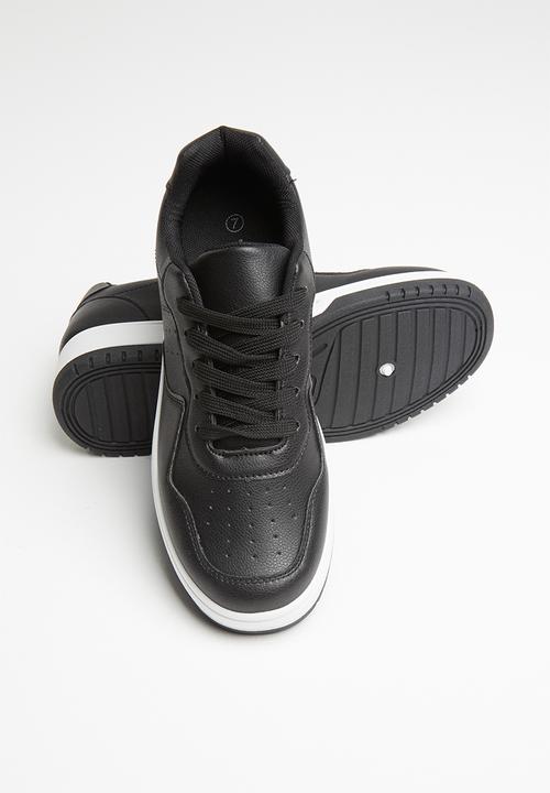 Tom Tom - Pin punch sneaker - black 