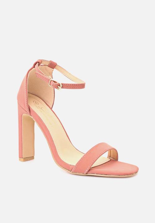 Seduction - Classic ankle strap heel - pink