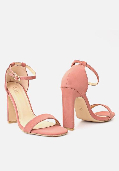 Seduction - Classic ankle strap heel - pink