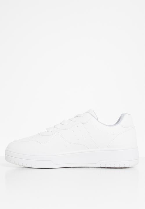 Tom Tom - Pin punch sneaker - white 
